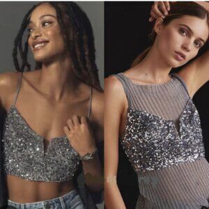 Brand New by Anthropologie The Eve Sequin Bralette